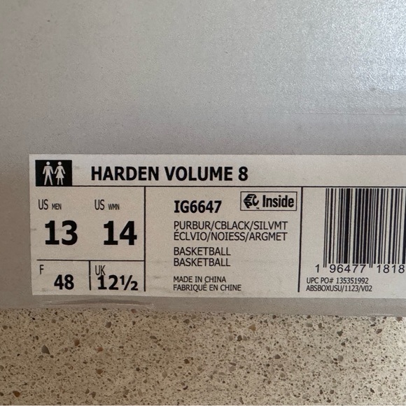 Men’s HARDEN VOLUME 8 basketball shoes main image 5